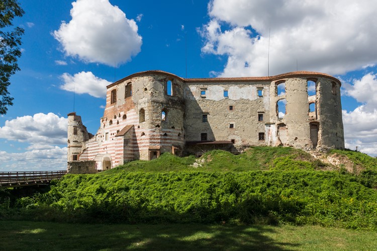 Het kasteel in Janowiec - Kazimierz Dolny - Polen